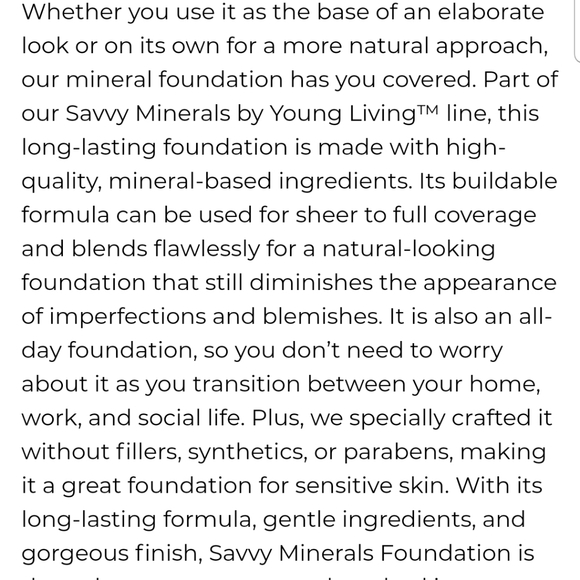 Bundle of 2 Savvy Minerals by Young Living Foundation - Picture 11 of 11